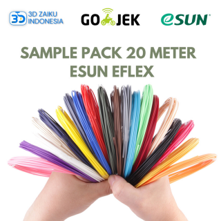 SAMPLE PACK 20 METER 3D FILAMENT EXOTIC ESUN MULTIPLE MATERIAL